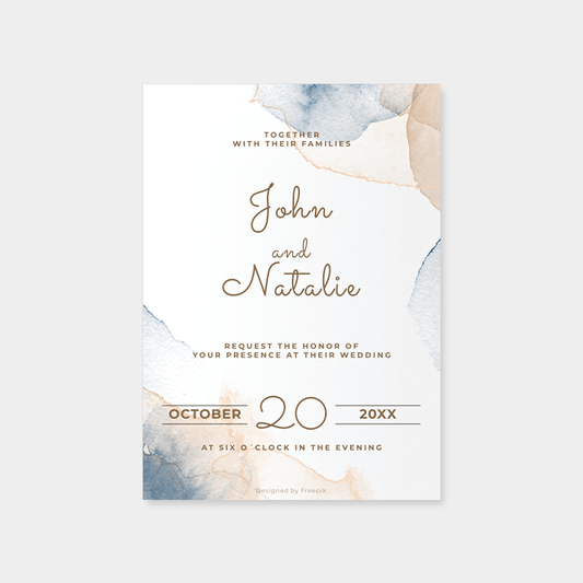 Wedding invitation