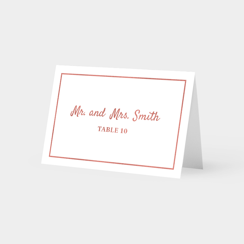 Place card