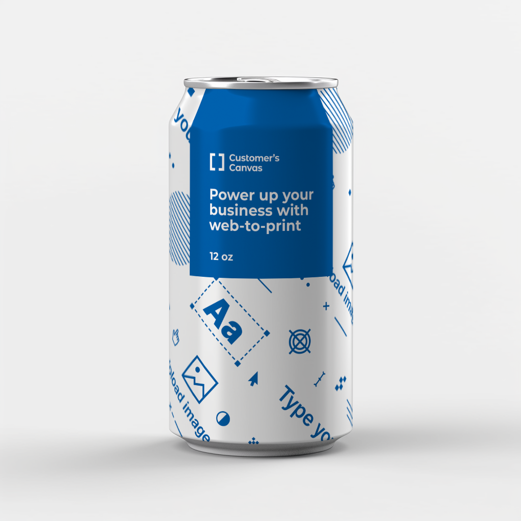 Multi Label Can Packaging & Labels – Customer's Canvas Demo