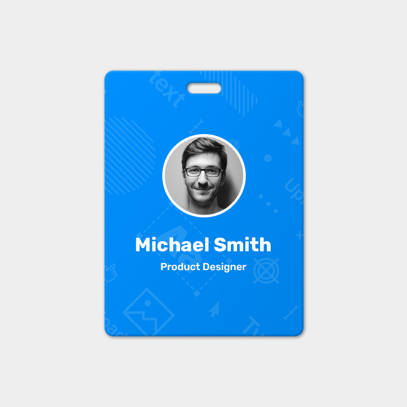 ID card – Customer's Canvas Demo